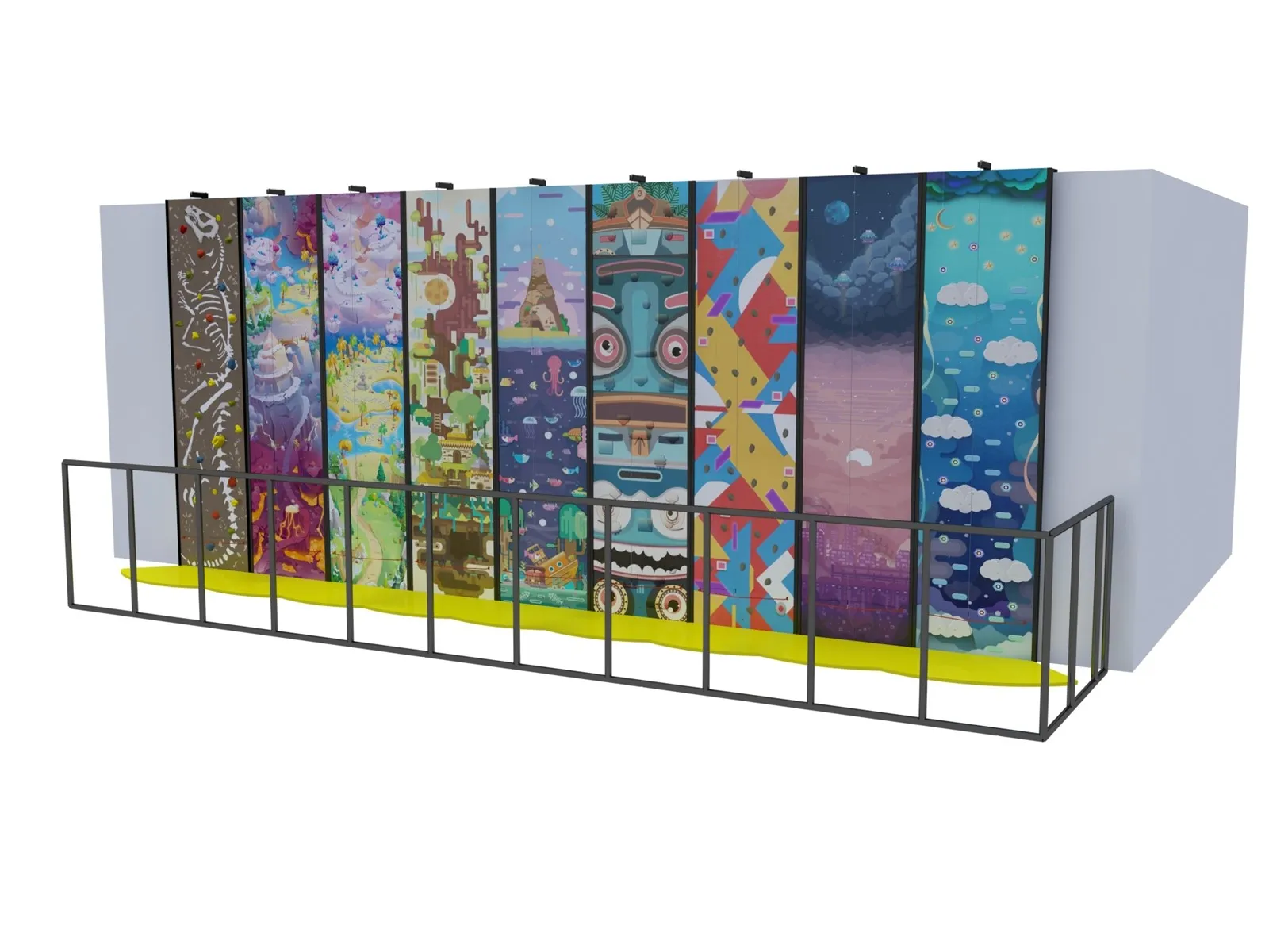 climbing wall climbing wall